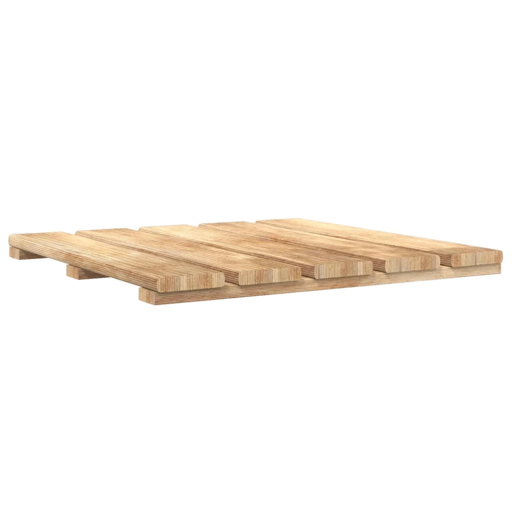 Piastrella per Decking 6 pcs Marrone 50 x 50 cm 42046710