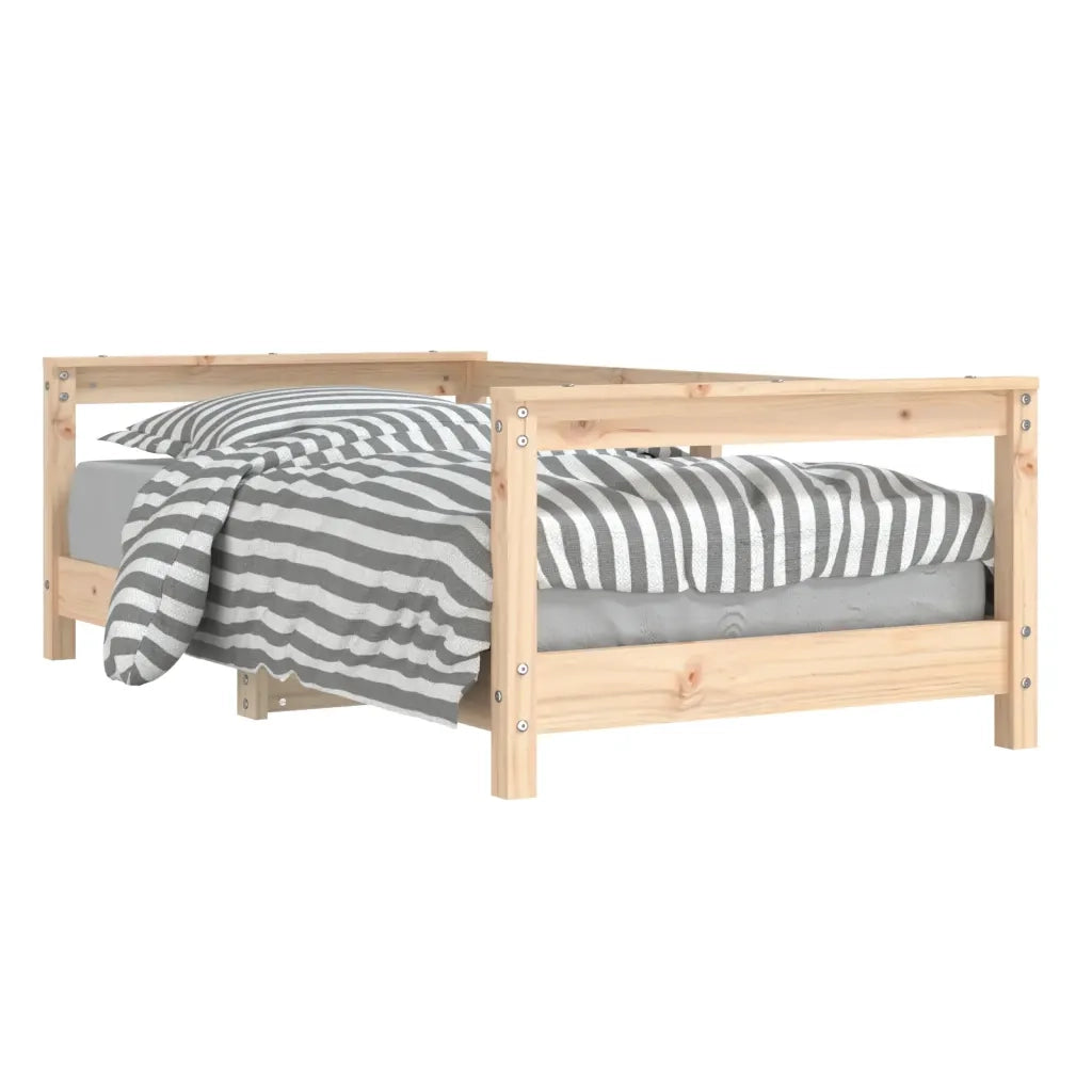 Giroletto per Bambini 70x140 cm in Legno Massello di Pinocod mxl 129206