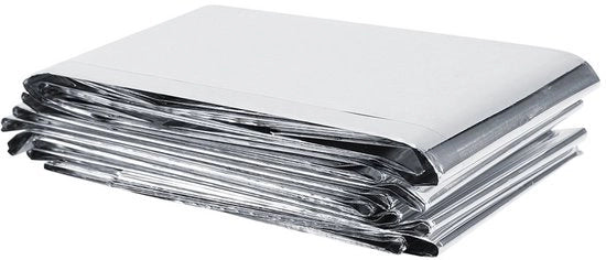 Foglio Riflettente 210x120 cm - Argento - PETP - Accessori di Luminosità per Giardino/Veranda - Accessori per Crescita Luminosa - Ecocompatibile - Folio per Coltivazione