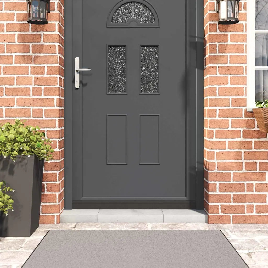 Spazzole per porte autoadesive 12 pz Nero 100 cm CFW3621471