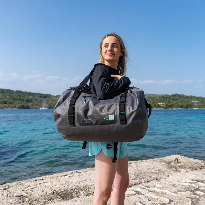 DUFFEL BAG GREY 40L