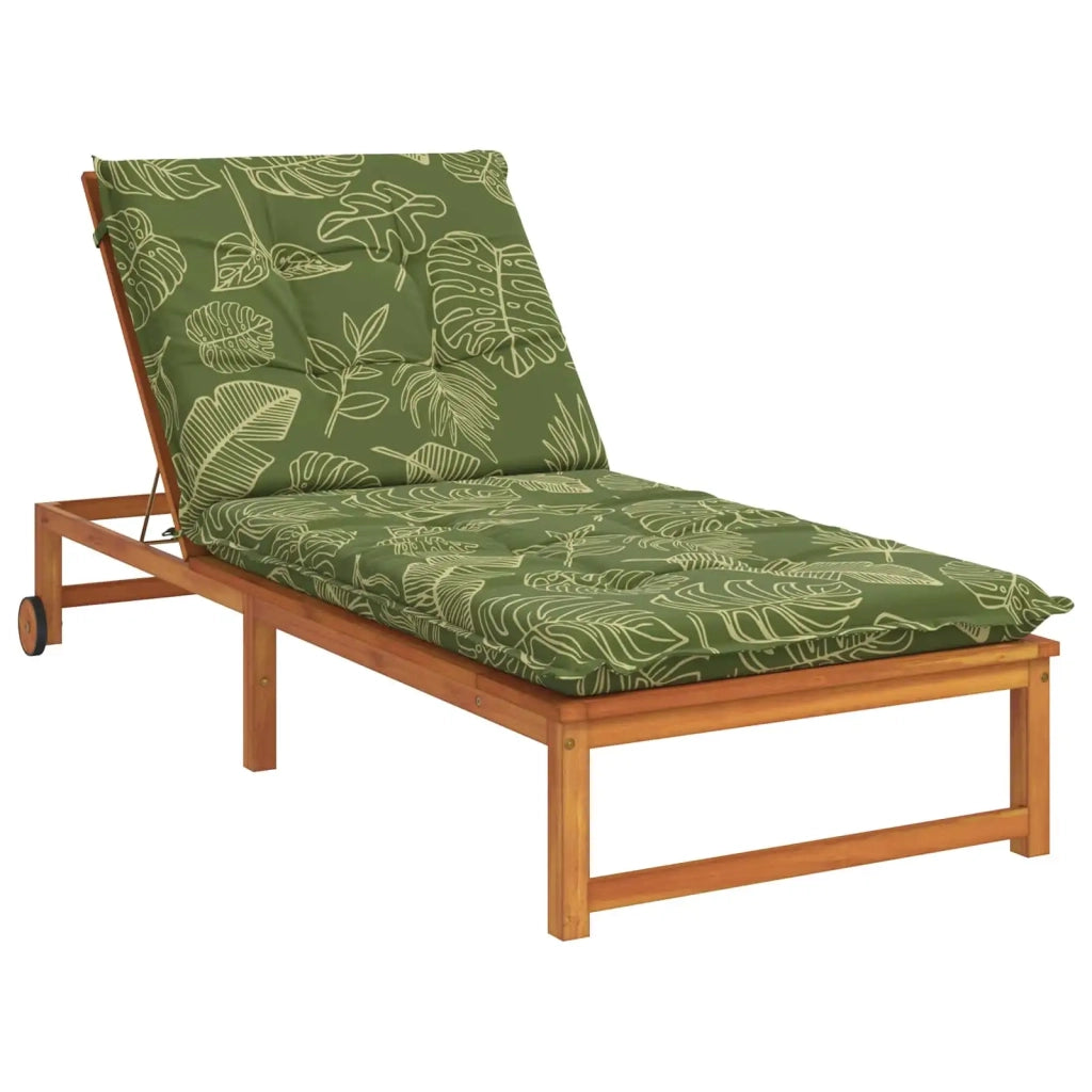 Cuscino per Lettino GEMERT 100% Poliestere Design a foglia 947478