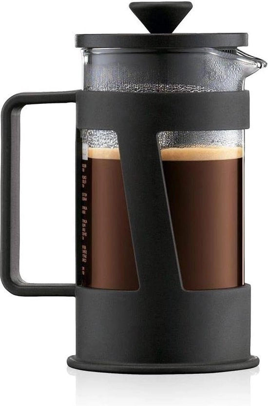 French Press da 3 Tazze - Nero - 035 L - 12 oz