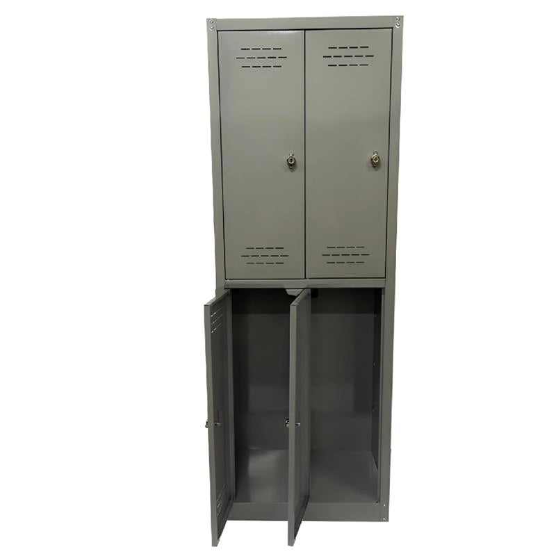 SPOGLIATOIO IN METALLO CON  4 ANTE  60 X 40 X H167 CM
