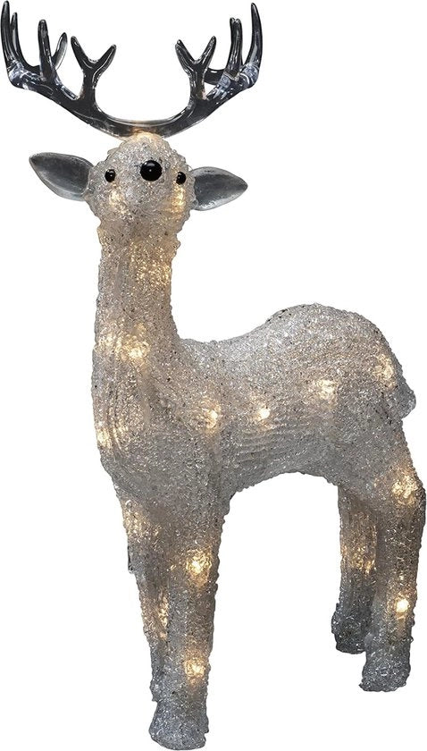 Decorazioni Esterne di Natale con Renditore Illuminato