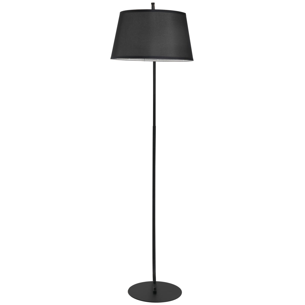 Lampada da terra arco ¨C Minimal ¨C metallo nero