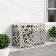 Copertura per condizionatore d'aria Argento 100 x 50 x 70 cm 8014161