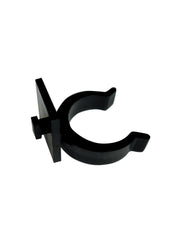 GANCIO ABS 28 MM ZOCCOLO RESINA ALLUMINIO*- 100,0 pz