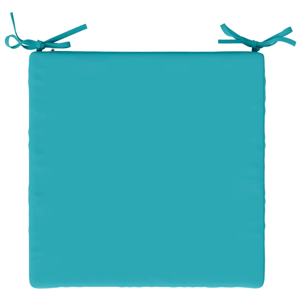 Cuscini per Seduta SOEST 4 pz 100% Poliestere Turchese 944496
