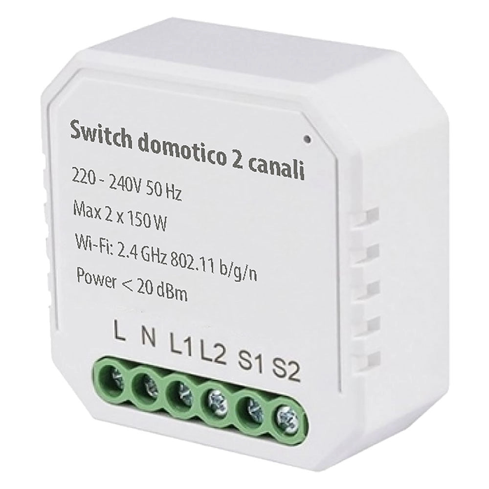 1pz dimmer elettronico a 2 canali cod:ferx.8120710nlm