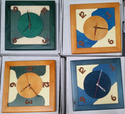 Orologio legno 776 bottegone 32cm