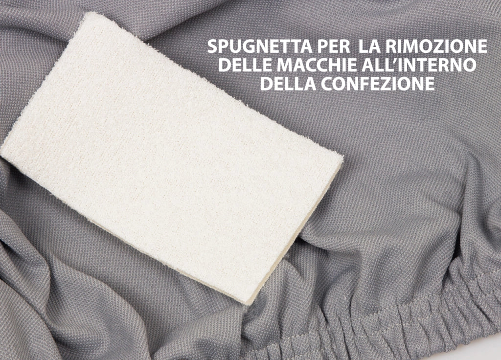 Copridivano Genius Con Penisola Chaise Longue Modello Swing Colore Biscotto - Destra - Biscotto