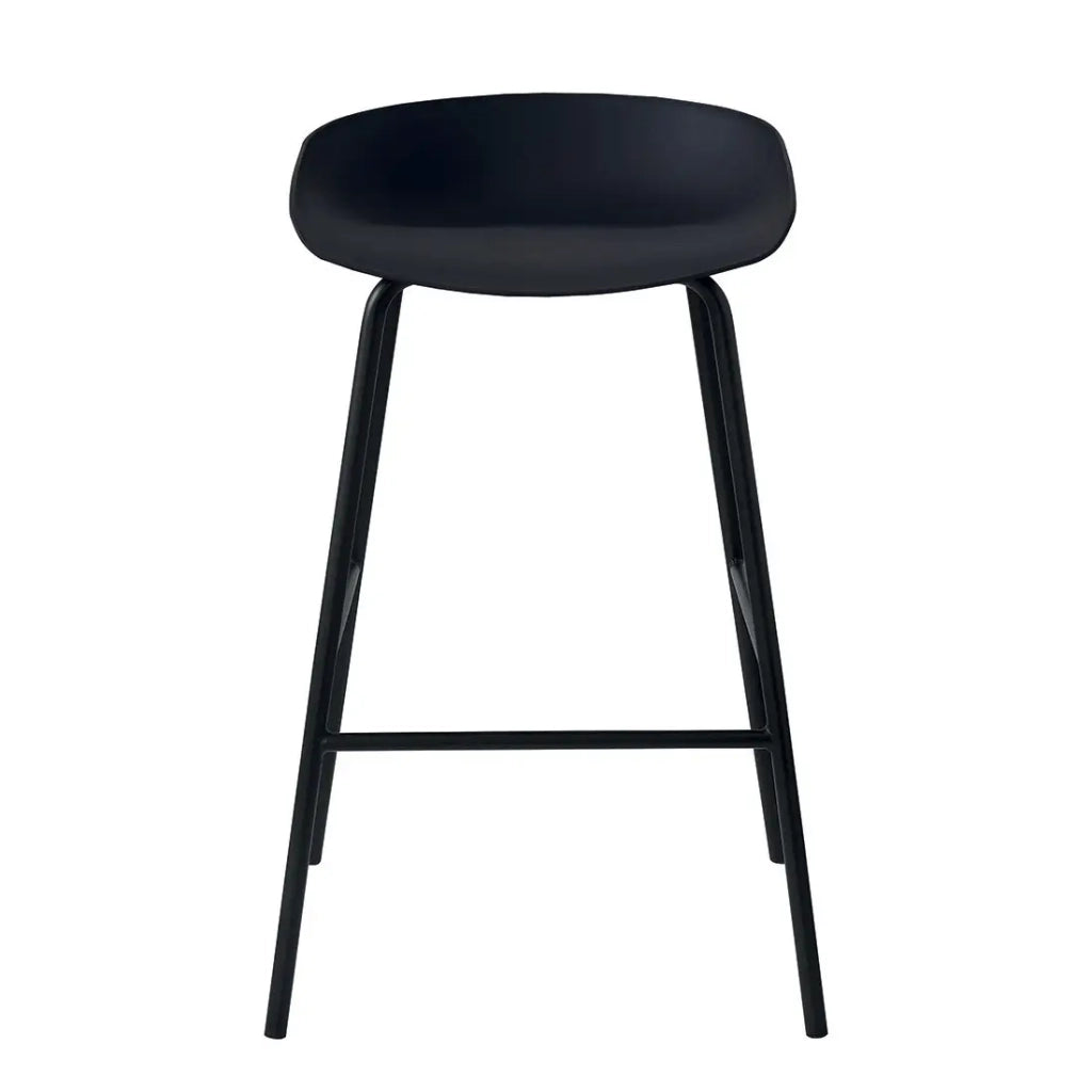 Sedia da bancone design nero. Collezione SIRA