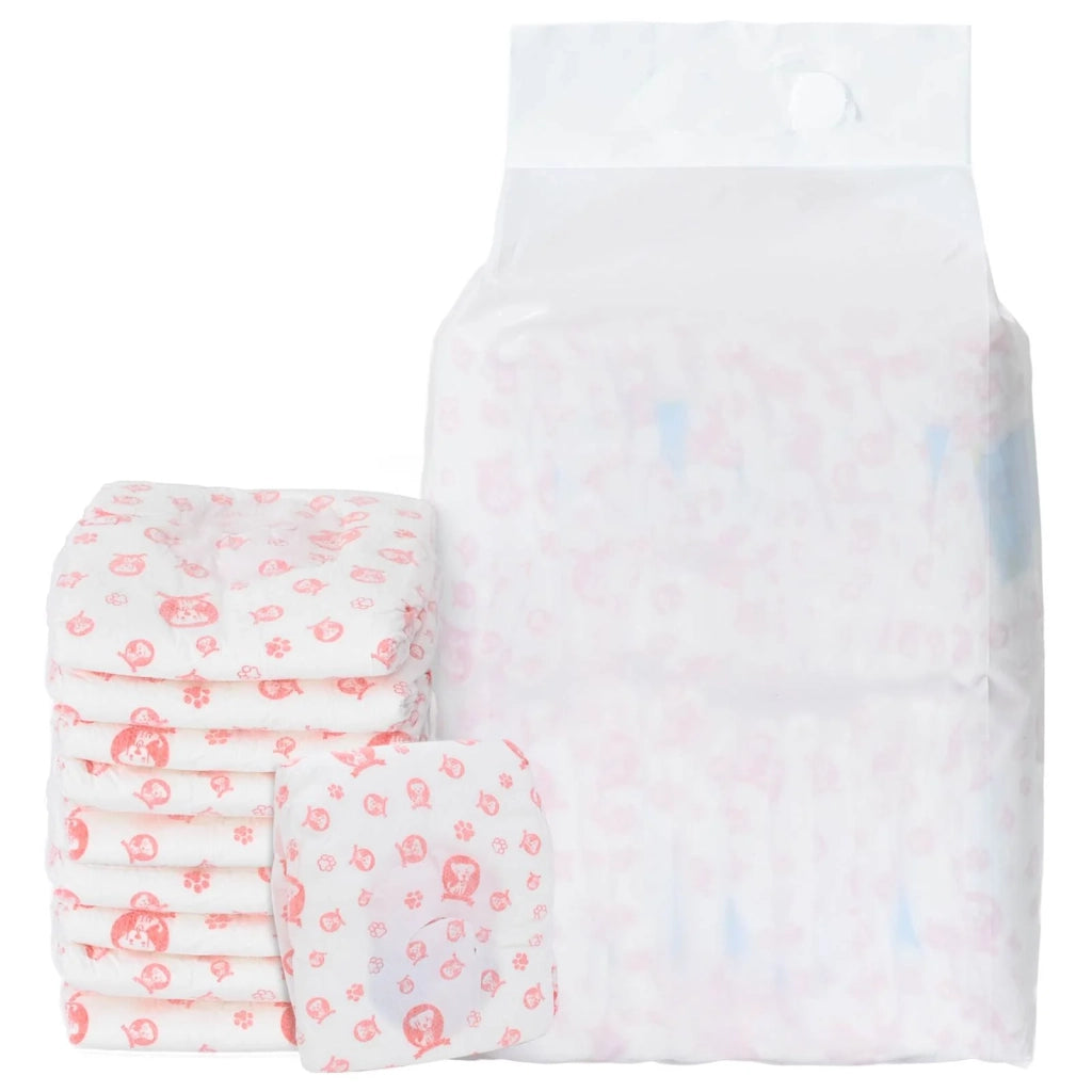 Pannolino usa e getta per cani femmina 30 pcs Bianco XS 42025282
