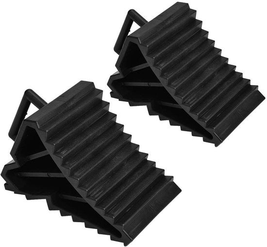 Sistema di Stabilizzazione per Veicoli - 2 Pezzi - Materiale in Plastica - Antiscivolo - Leggero - Blocco di Sospensione per Veicoli