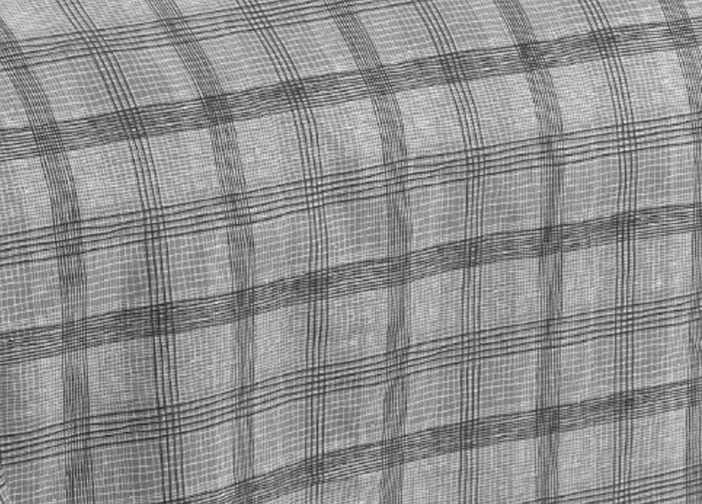 Completo Lenzuola In 100% Cotone Disegno Iseo - Singolo - Blu