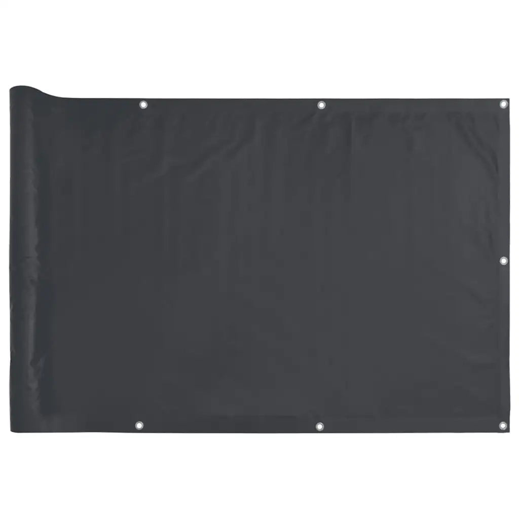 Schermo da balcone | Paravento da Balcone Antracite 400x75 cm in PVC