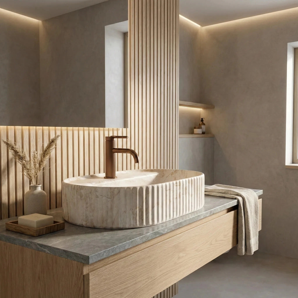 Lavabo Da Appoggio Rea Marcela 60 Saturn