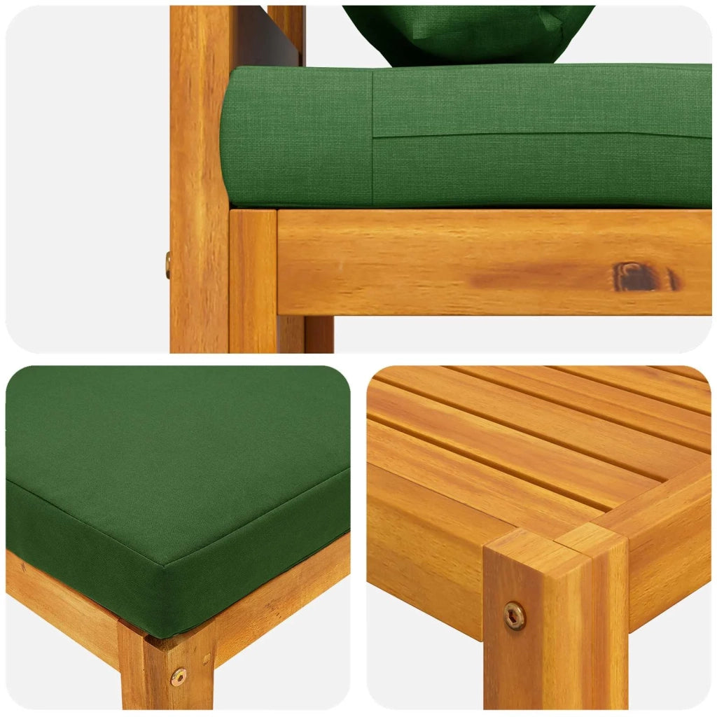 Set divano componibile con cuscini 3 pz 2 posto 42028316