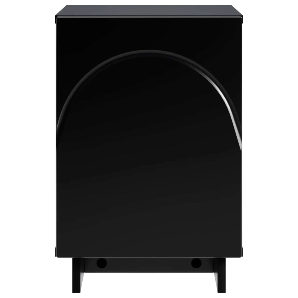 Comodino Nero 33,5 x 34,5 x 50 cm Legno ingegnerizzato 8011407
