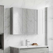 Mobiletto per specchio da bagno Grigio Sonoma 889276