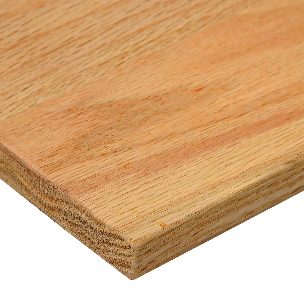Gradini 2 pz | Tappetini per scale autoadesivi Marrone Chiaro 120x25x2 cm Legno Massello Rovere