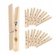 Mollette per bucato in legno KADAX, 10 pezzi