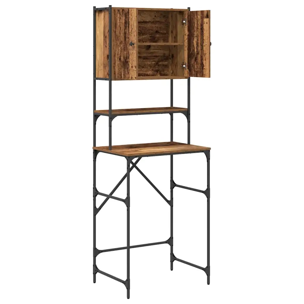 Armadio per Lavatrice Legno vecchio 68 x 48,5 x 194 cm CFW5826155