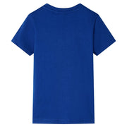 Maglietta per Bambini Blu Scuro 116
