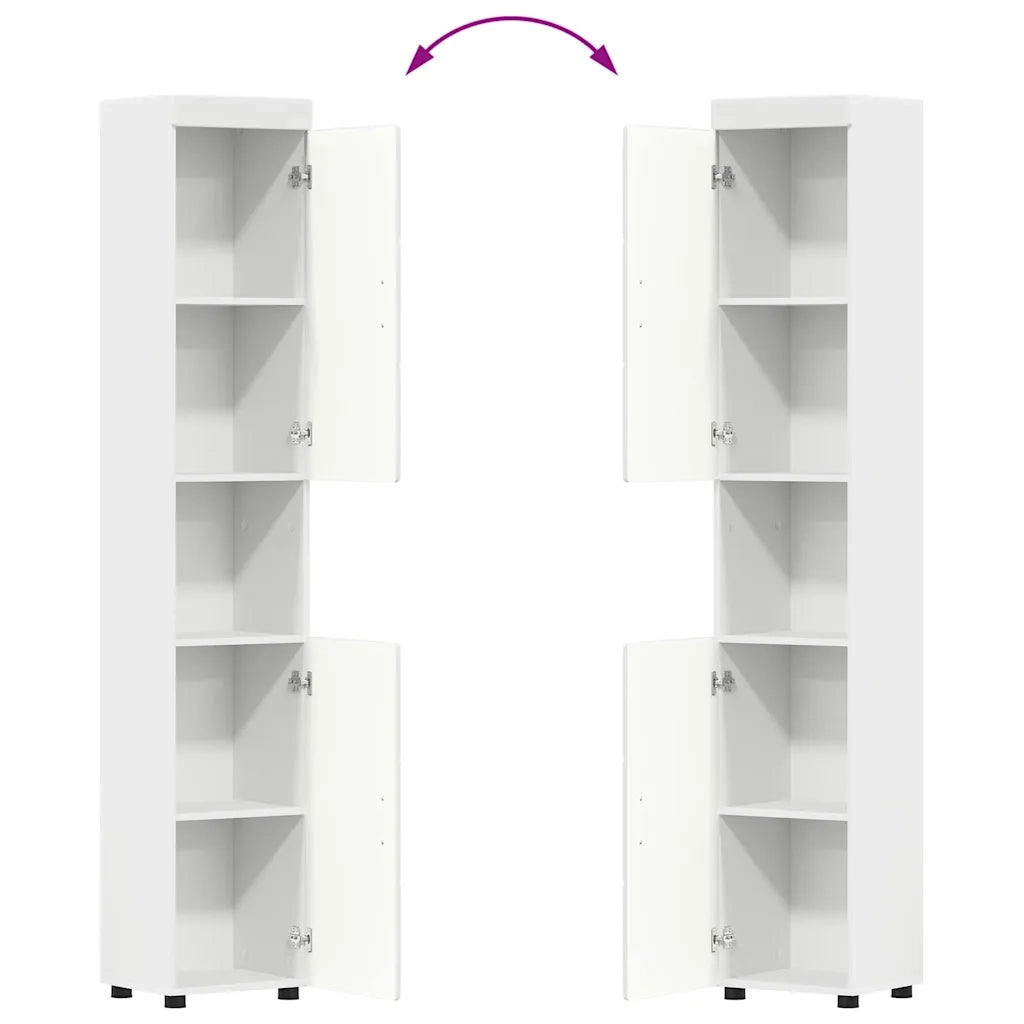 Set di mobili per il bagno TULUM Bianco Legno multistrato