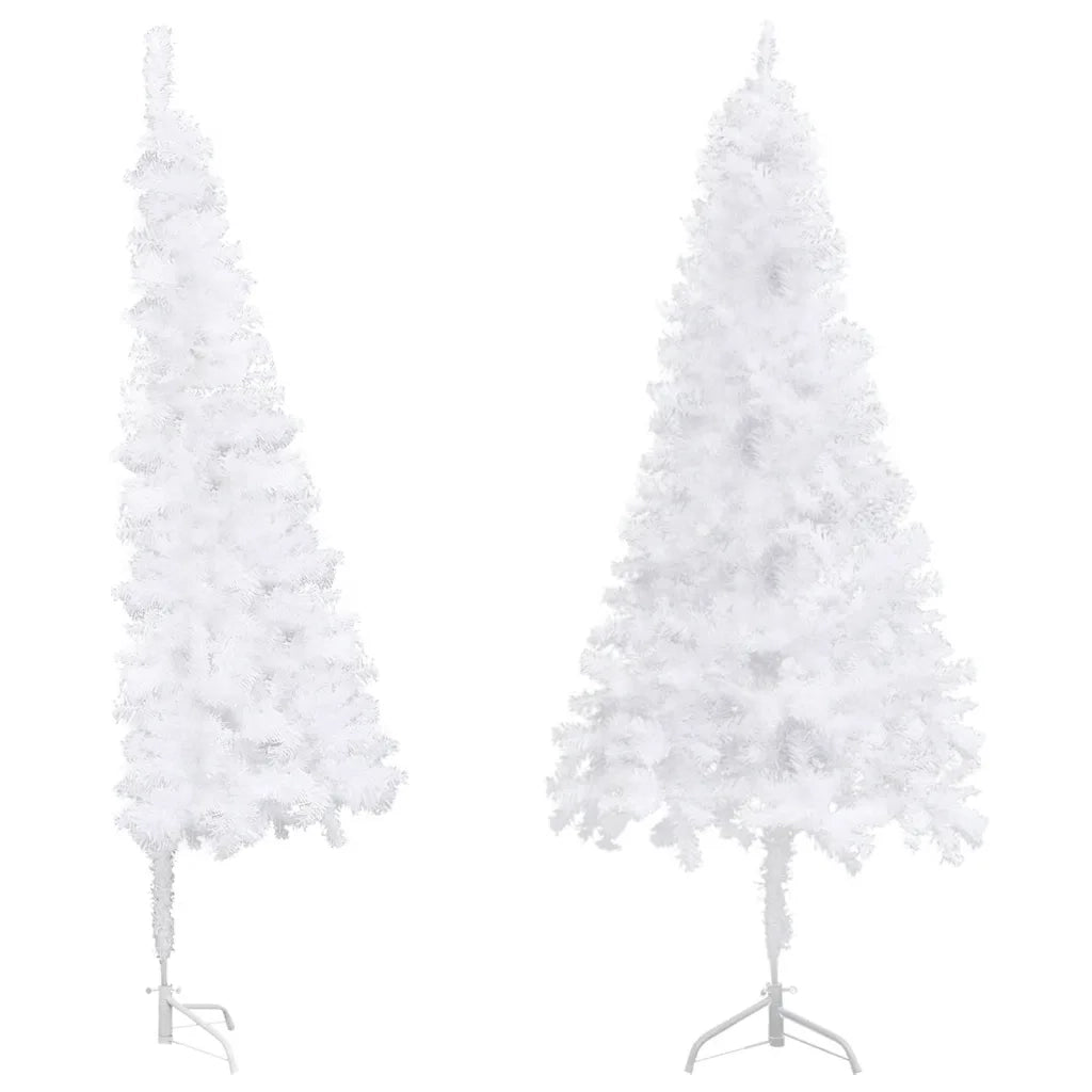 Alberi di Natale artificiali PVC, Steel White 329168