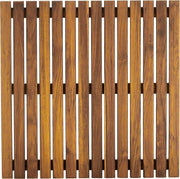Scopa quadrata TEK4A5050 in teak - 50 cm