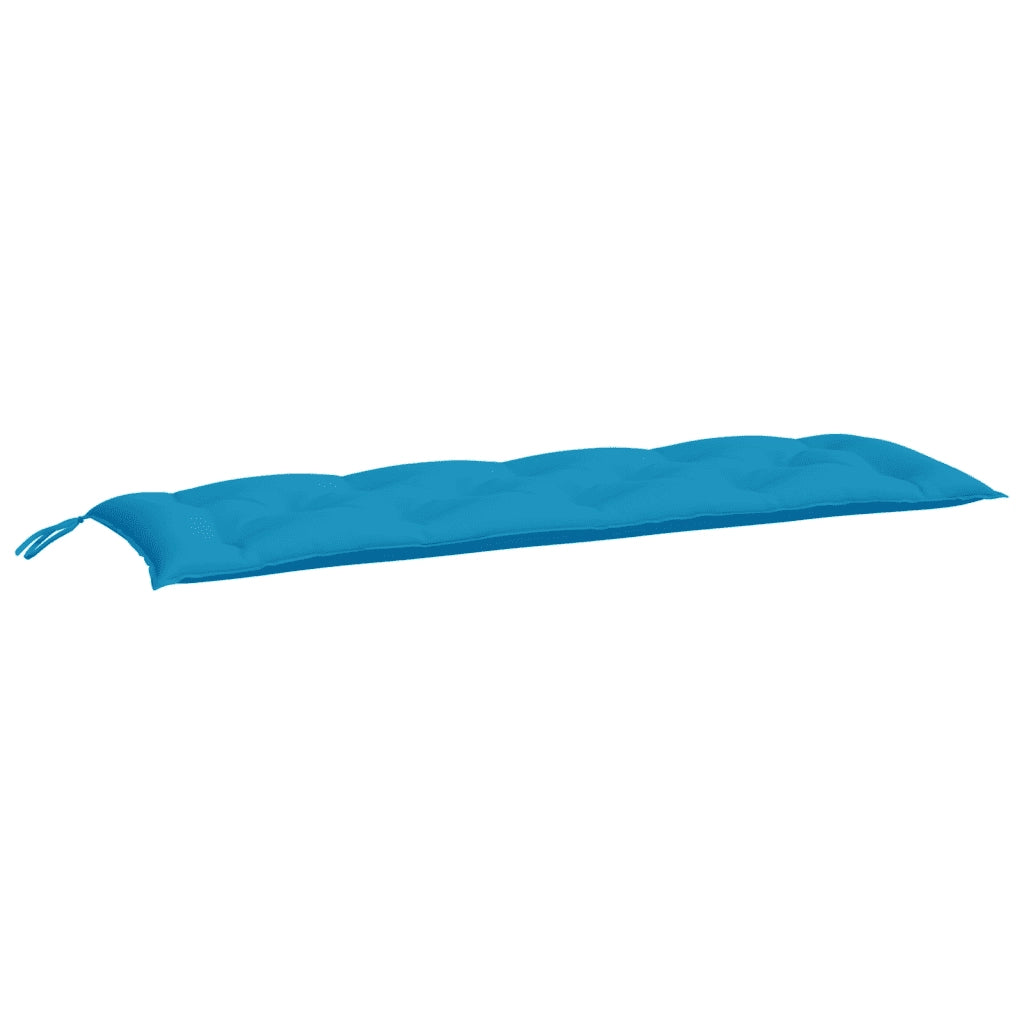 Cuscini per Panca 2 pz Azzurri 150x50x7 cm in Tessuto Oxford 361701