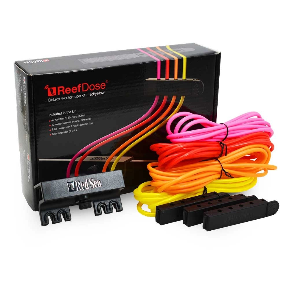 Red Sea ReefDose color tube kit - tubi e raccordi per pompe dosometriche Colore: Rosso/Giallo