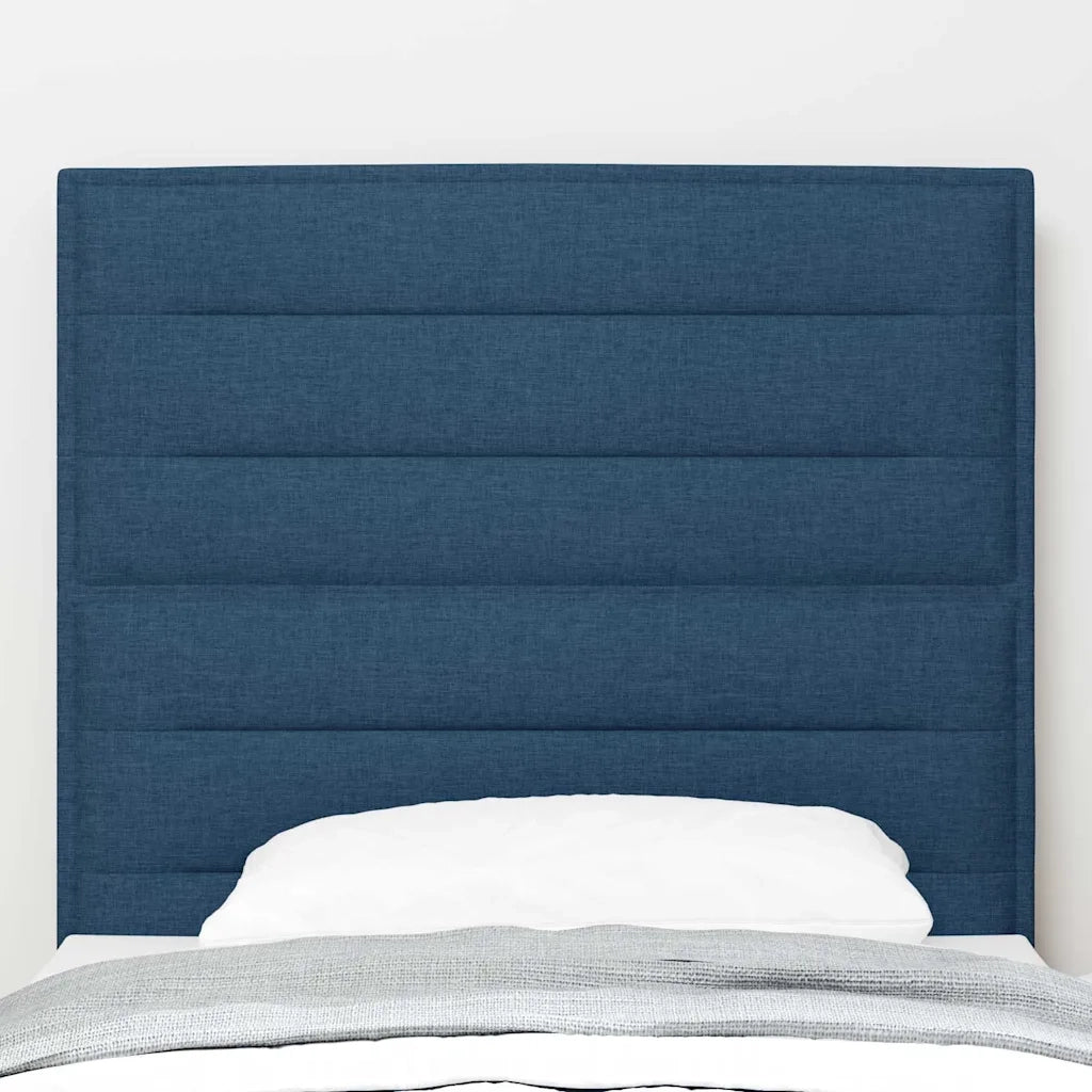 Testiera Blu 100 cm Tessuto 3337683