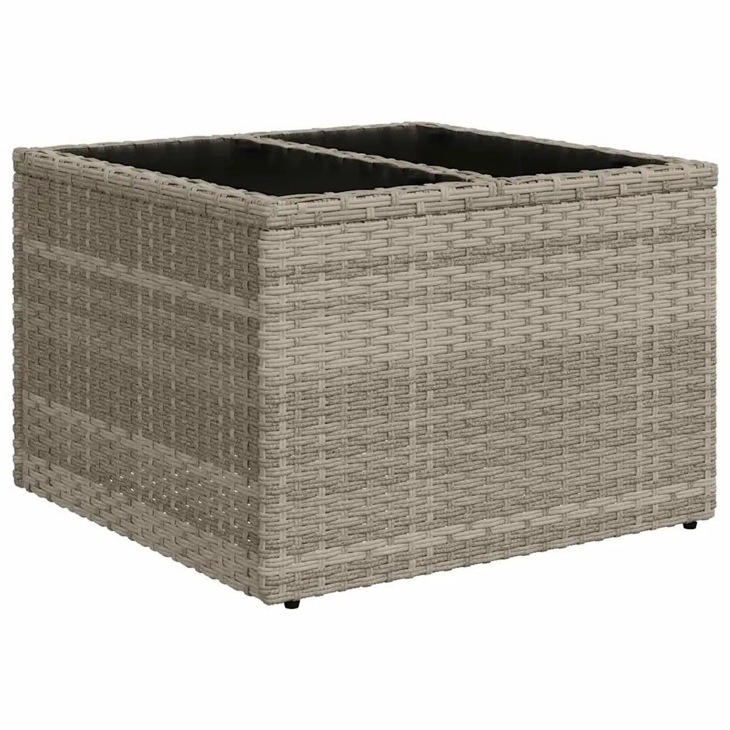 Set Divano da Giardino Grigio chiaro 55 x 55 x 37 cm polyrattan 3345592