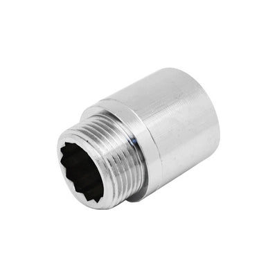 PROLUNGA FILETTATA MF IN OTTONE CROMO IBP- 3/4 x 10- IBP- pezzi 10