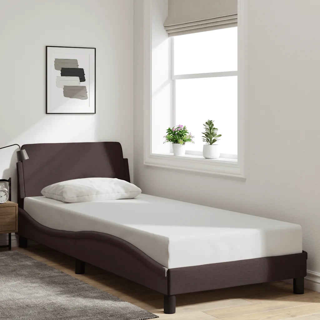 Giroletto Dover Marrone Scuro 90x200 cm Tessuto 373108