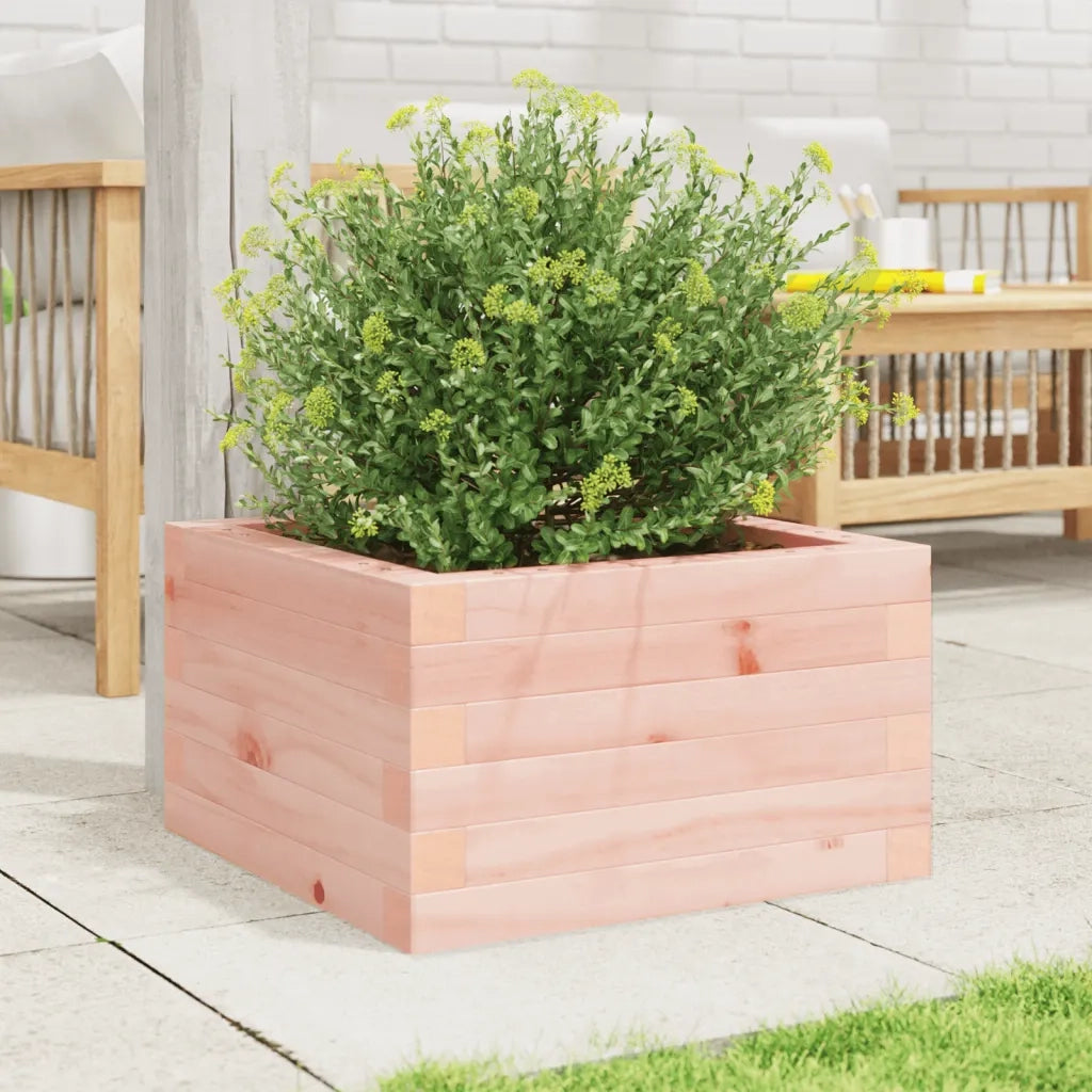 Fioriera da Giardino 40x40x23 cm in Legno Massello di Douglas 847181