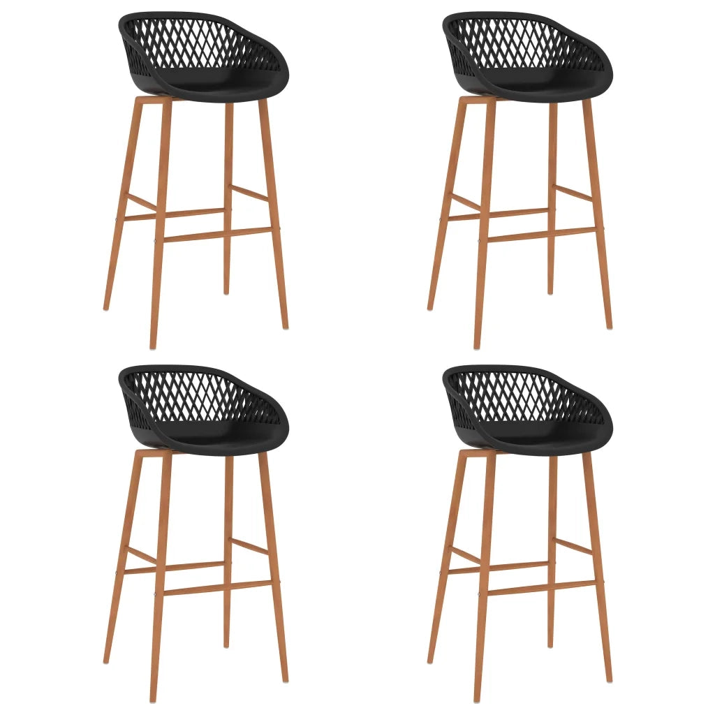 Set da Bar 5 pz Bianco e Nero 3057434