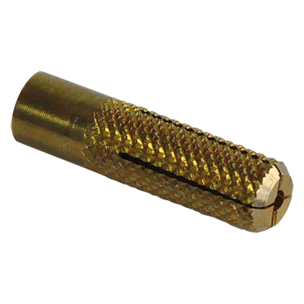 Tassello in ottone M12 - Ø 15 x 38 mm