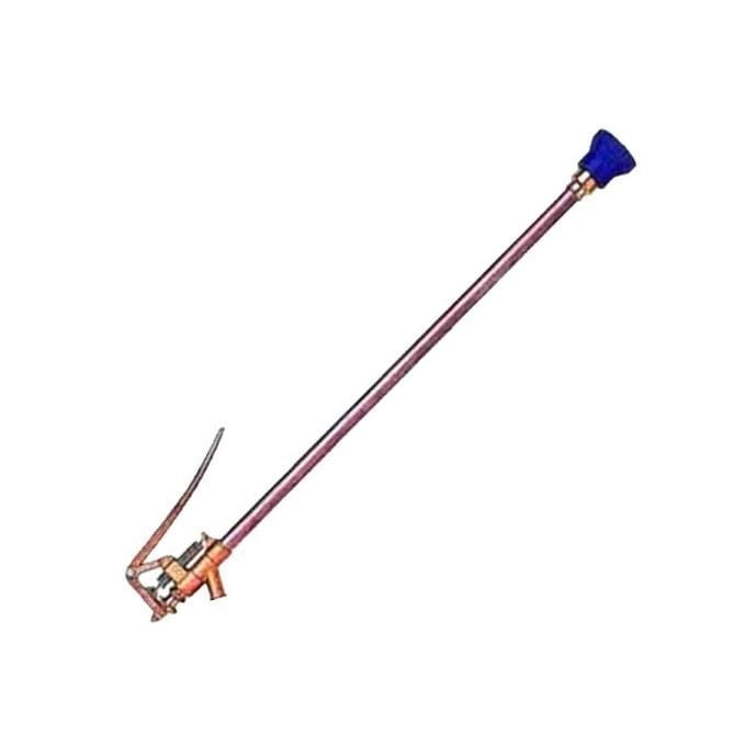 Dal Degan  Lancia Alta Pressione Impugnatura Ottone Canna Acciaio Inox 30 cm per Irroratrici a Motore colore Nero
