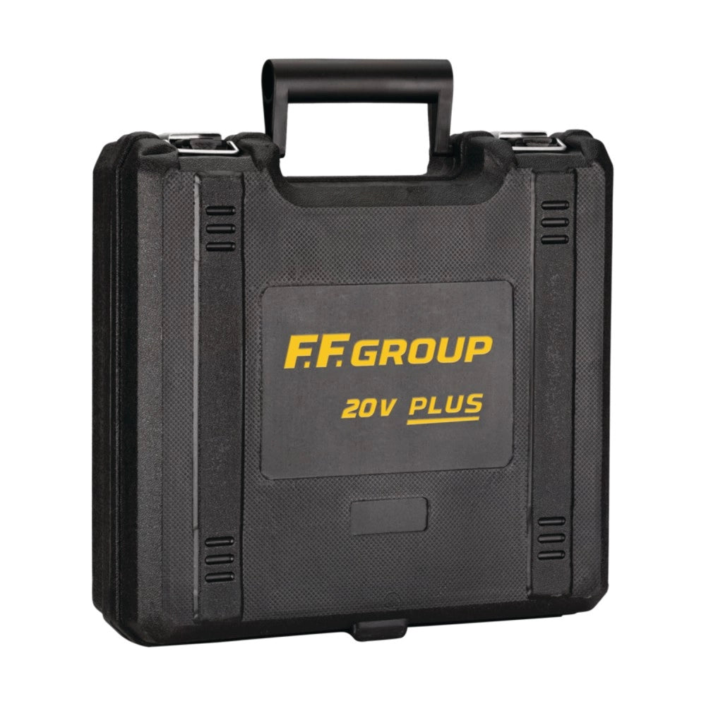 Ff group cdd/40 20v plus trapano avvitatore con 2 batterie uso semi professionale