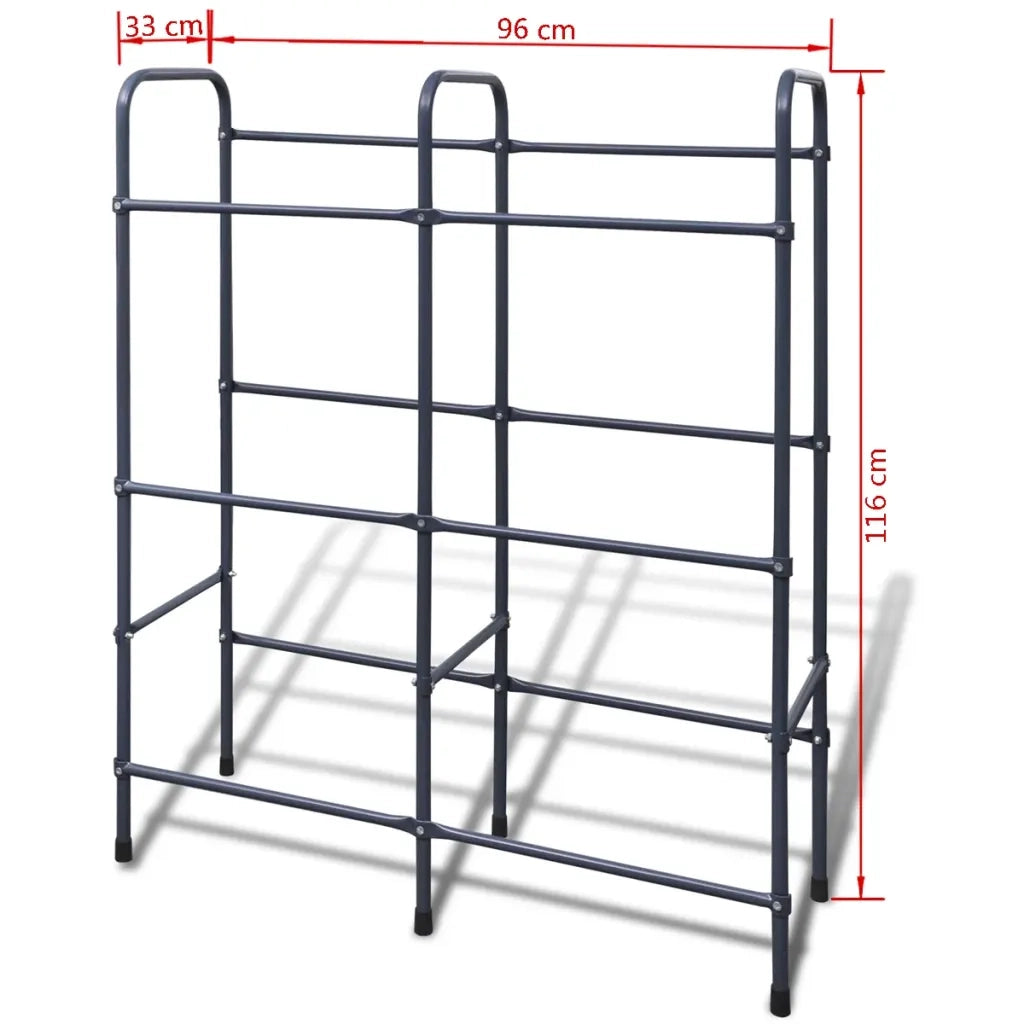 Scaffale in Acciaio per 6 Casse 240971