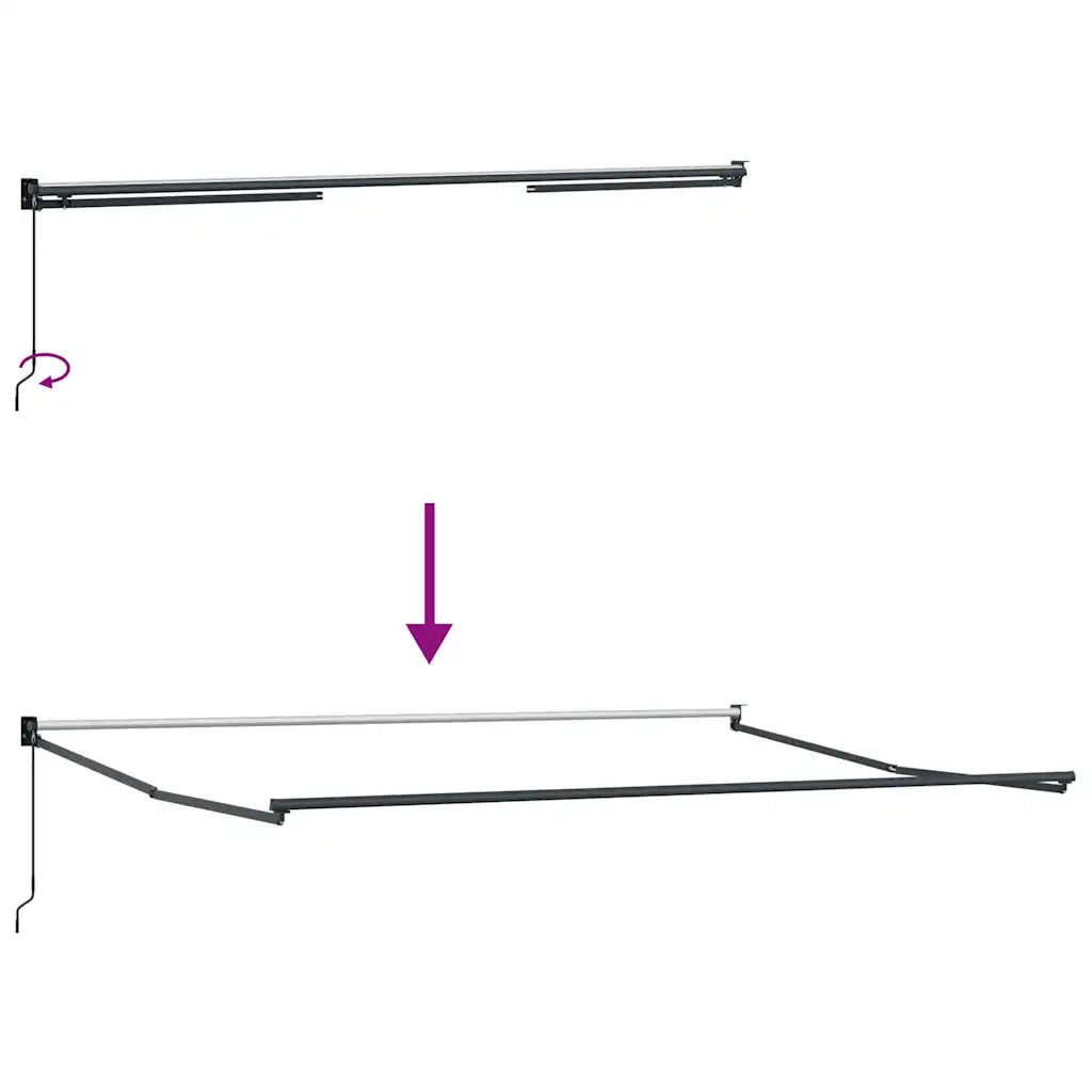 Tenda retrattile Grigio Chiaro 400 × 300 cm 3330649