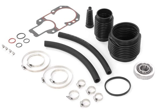 Kit di riparazione specchio in acciaio inossidabile marino - sacchetto - installazione semplice - componente di ricambio - adatto per Mercruiser Alpha One Gen 1 1977-1990 - lunga durata