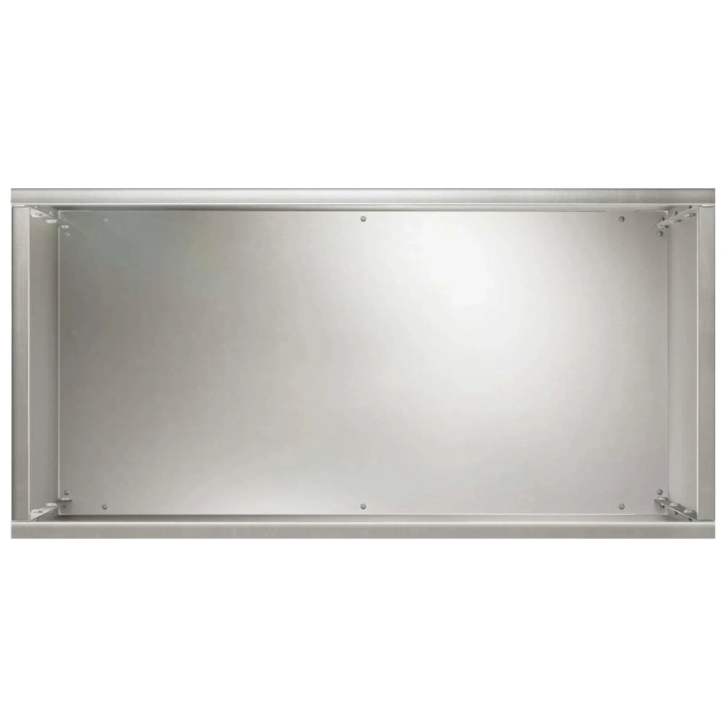 Vaso da giardino Argento 40 x 20 x 50 cm Acciaio Inox 8005422