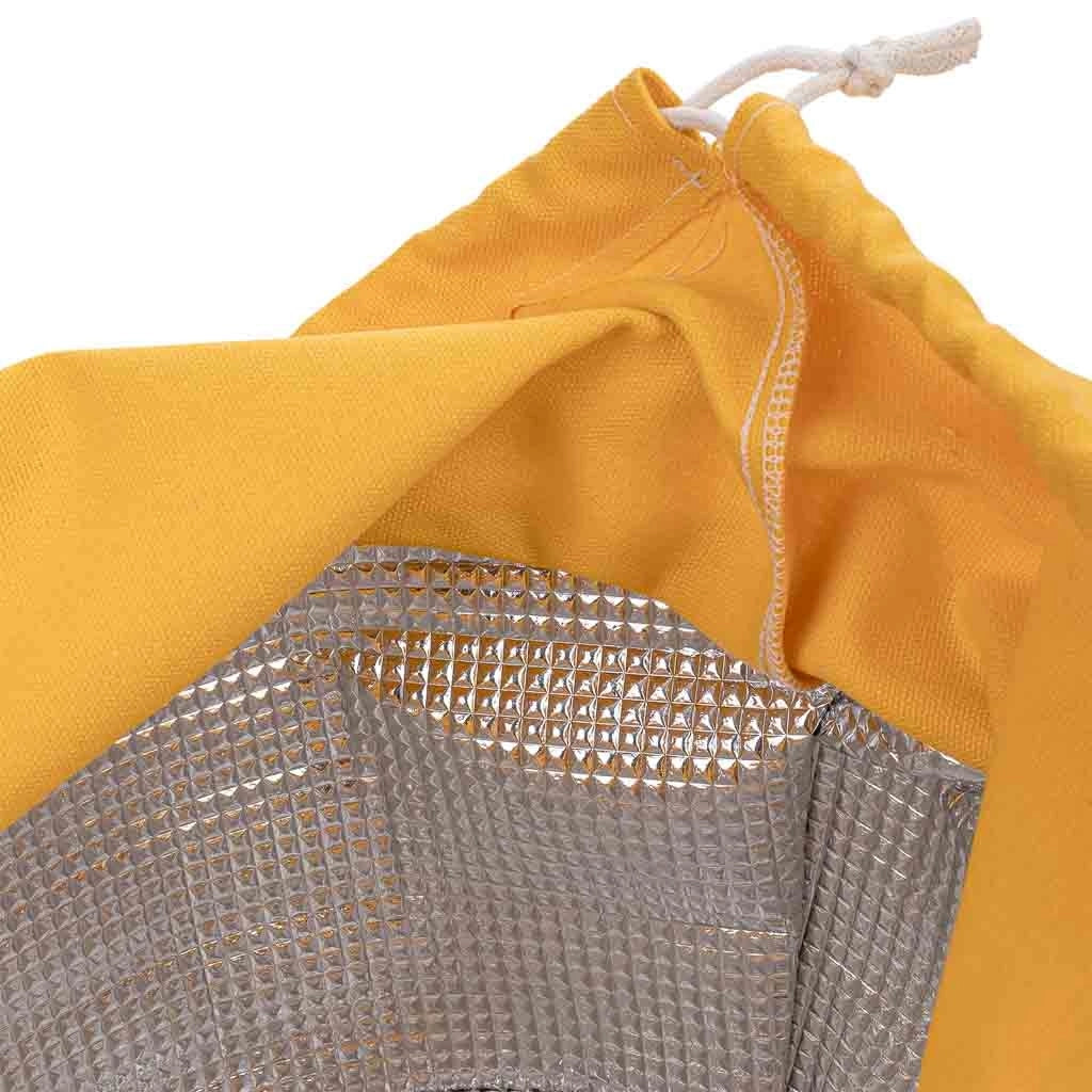 Cestino da picnic marrone 40x29x20h cm