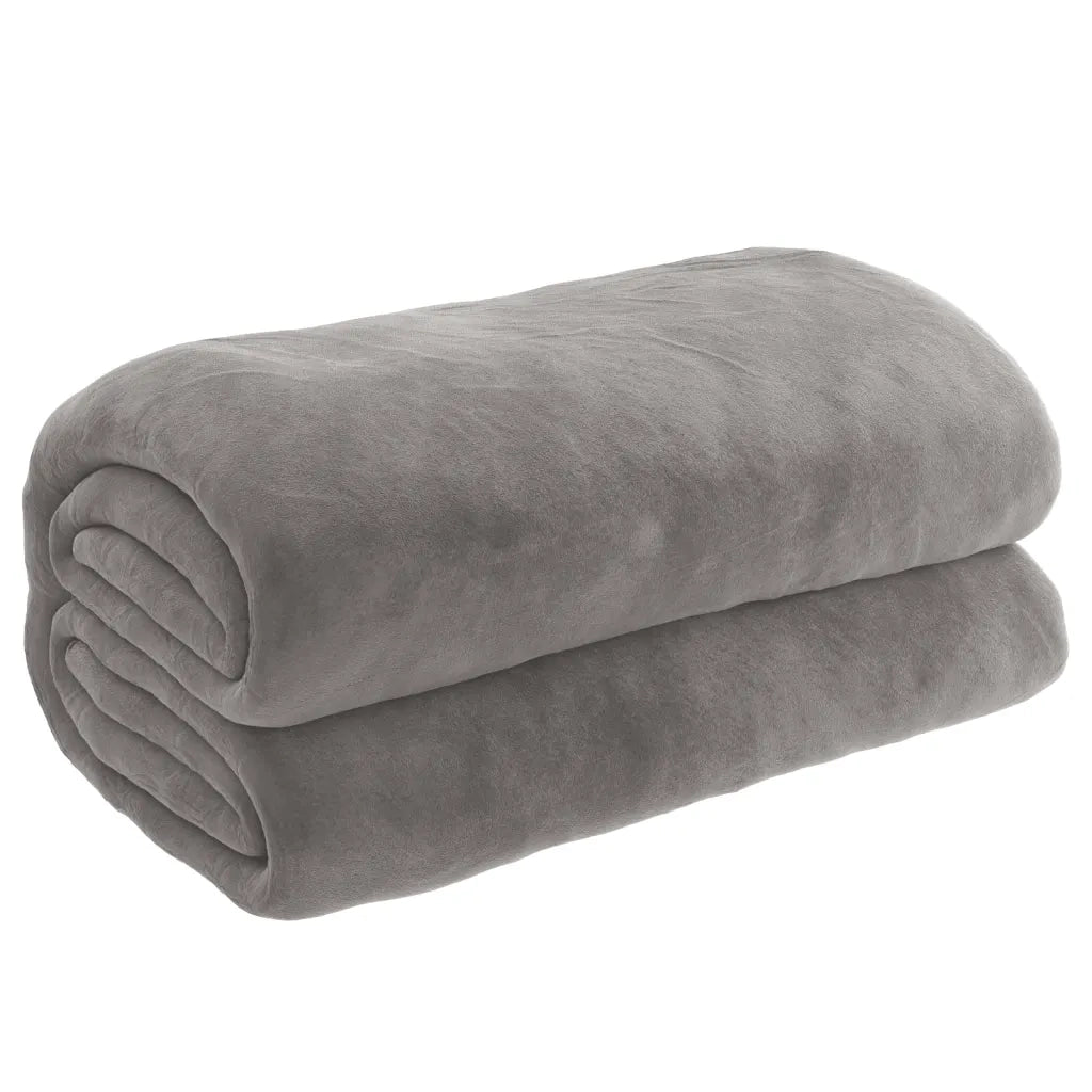 Coperta Ponderata con Copertura Grigia 135x200 cm 10 kg Tessuto 3154888