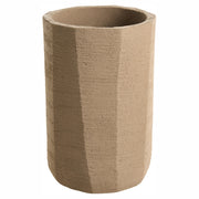 Vaso per piante in cemento e fibra di vetro tortora 33 x 50 cm da interno ed esterno